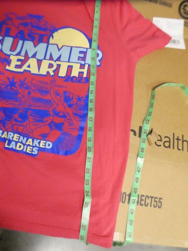 Bare Naked Damen T-Shirt Canvas Bella + Canvas Last Summer On Earth 2023 - Bild 6 von 6