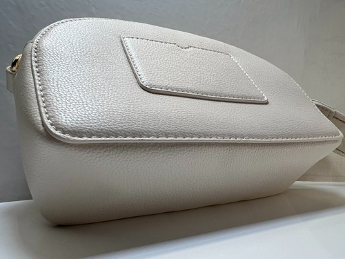 Tommy Hilfiger Damen Umhängetasche Weiß Creme Gold Handtasche Crossbody Zip Bag - Bild 9 von 24