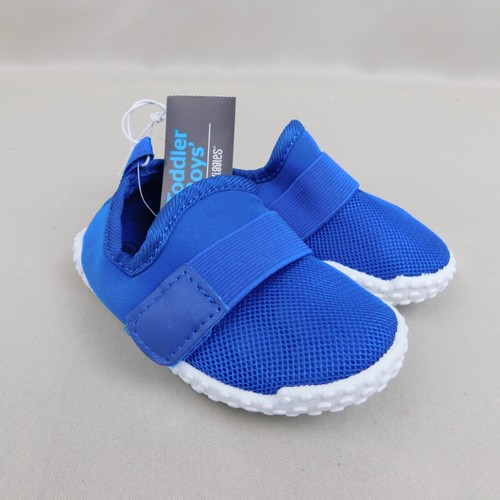 Swiggles Toddler Boy's Mesh Hook-and-Loop Strap Water Shoes - 6, Blue #748 - Bild 1 von 6
