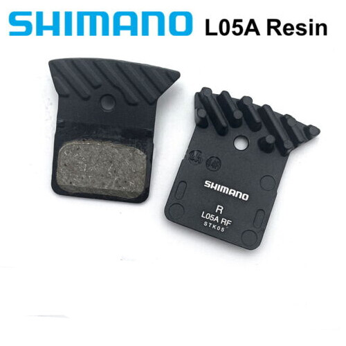 Shimano G05S J05A J04C N03A D03S N04C L05A Brake Pads Resin Metal Cooling Fins - Picture 5 of 6