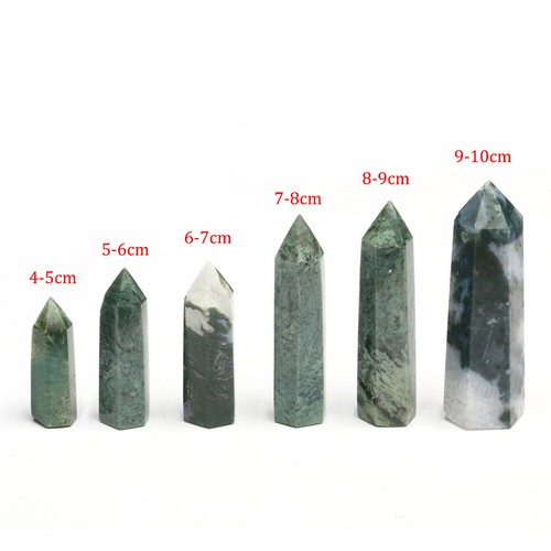 3~10cm Natural Crystal Quartz Point Healing Obelisk Wand Rock Lucky Stone - Picture 175 of 220