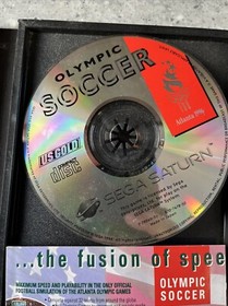 Sega Olympic Soccer Sega Saturn Video Game PAL Boxed With Manual 
