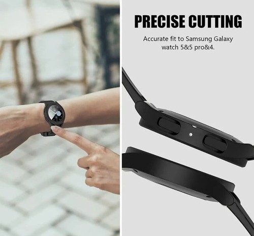 For Samsung Galaxy Watch 6 Case Cover 40mm Rose Gold + Free Screen Protector - 第 3/6 張圖片