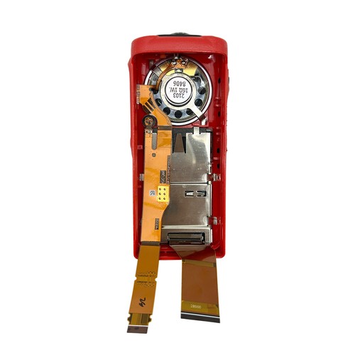 Red Front Housing Case for HT1250 Limited-keypad Radio W/ LCD Flex Speaker - Zdjęcie 4 z 5