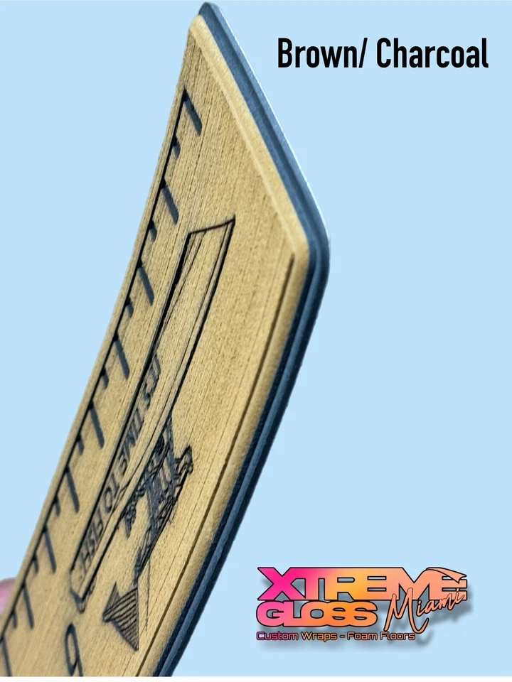 Adhesive Fish Ruler 24" 36"  Boats, Kayaks, Coolers Marine EVA Foam Made USA - Image 3 of 4