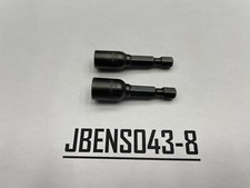 Snap-on Tools New 2pc 14 Hex Shank 14 516 Sae Magnetic Nut Driver Set