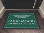 Aston Martin Formula One Racing Floor Mat Garage Workshop Man Cave