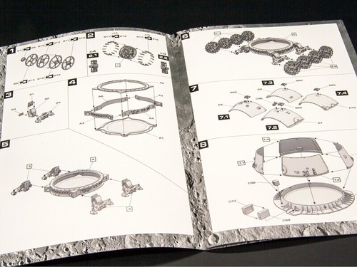 Red Iron Models RIM24002 Soviet Spacecraft Lunokhod-1 Model Kit 1/24 - Picture 3 of 23