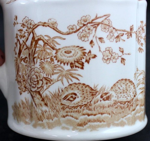 Furnivals Codorniz Marrón Lote de 24 Onzas Juego de Jarra y Taza y Platillo - Imagen 3 de 9