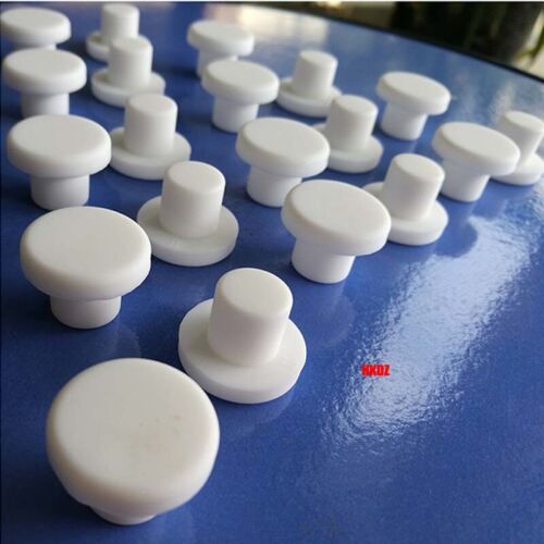 White Hole Plugs Round Silicone Rubber Blanking Seals Bungs End Caps 2mm~48.5mm - Picture 18 of 22