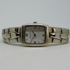 Nine West 9W/1542 Three-Hand Quartz Analog Women's Watch Sz. 6 3/4" New Battery