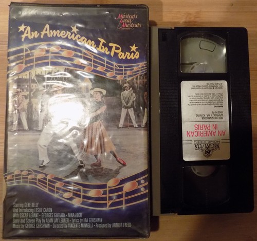 An American in Paris - Rare 1986 Clamshell Copy VHS - Gene Kelly, Leslie Caron - Picture 3 of 3