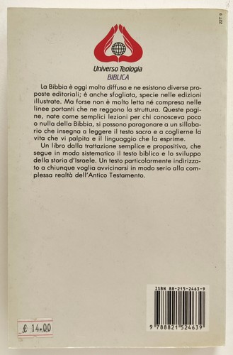 Libro Antico Testamento Iniziazione Bliblica A.Girlanda 2 Edizione Riveduta(L102 - Picture 3 of 3