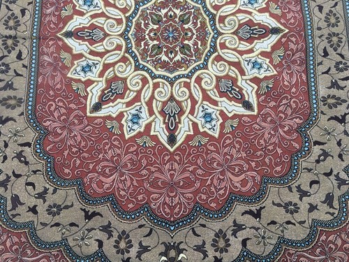 Vintage French Medieval Tapestry Beautiful stunning Tapestry Home Decor 4x5 ft - Picture 3 of 9