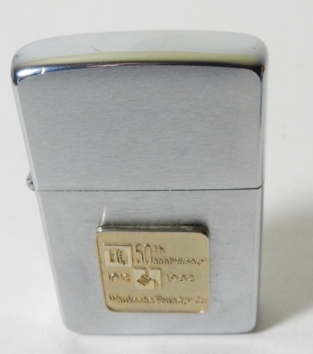 19121962 50th ANNIVERSARY WAUKESHA Wisconsin FOUNDRY COMPANY ZIPPO LIGHTER 19121962 50th ANNIVERSARY WAUKESHA Wisconsin FOUNDRY COMPANY ZIPPO LIGHTER
