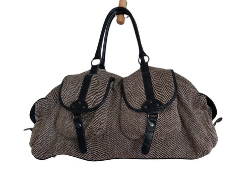 Next Unisex Tweed duffle Travel Gym Big Bag