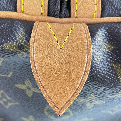 Bolso Louis Vuitton Monograma Saco Souple 35 Cuero Tela Marrón Boston 3189 - Imagen 21 de 23
