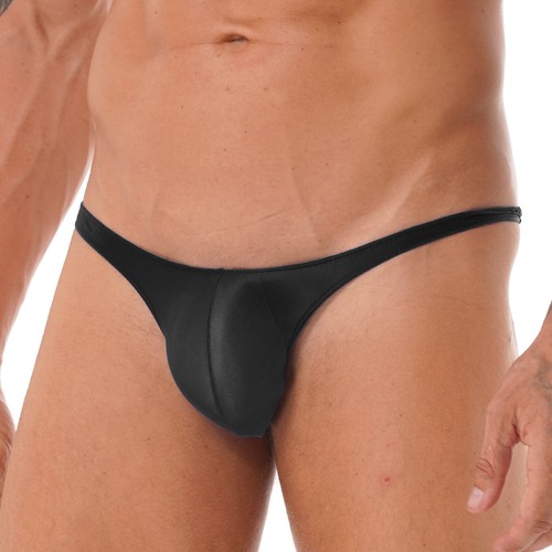 Herren Low Waist Slip Bikini Stretchig Glänzend Tangas Badehose Unterwäsche - Bild 10 von 115
