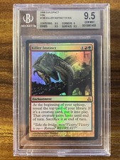 MTG✨KILLER INSTINCT FOIL✨Guildpact BGS 9.5 GEM MINT RARE Enchantment 2006 POP 1