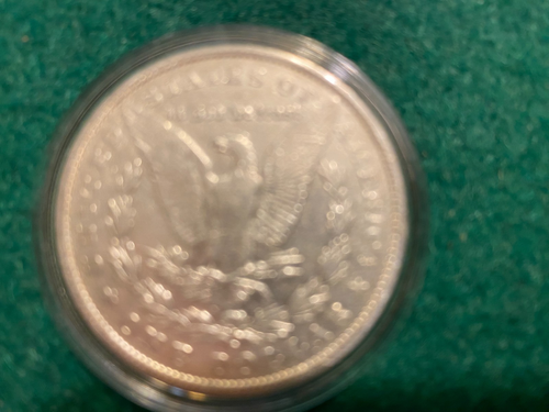 1891 - O Morgan Dollar Silber ---- schöne Münze. - Bild 2 von 4