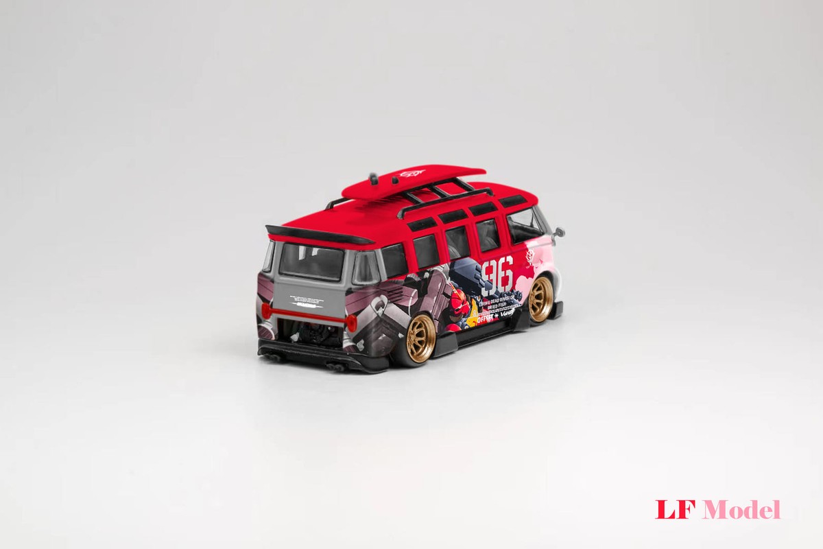 Auroramode RWB964 VW-T1 trailer set ミニカー Auroramode RWB964 VW