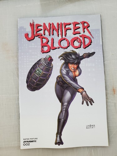 CUBIERTA DE CÓMICS DE DINAMITA JENNIFER BLOOD #2 ELIGE LA VARIANTE A, B, C, D, E o G - Imagen 2 de 13