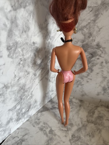 1994 Vintage Cut N Style Barbie Midge Red Hair Doll Nude As Is # 1056 - Imagen 18 de 24