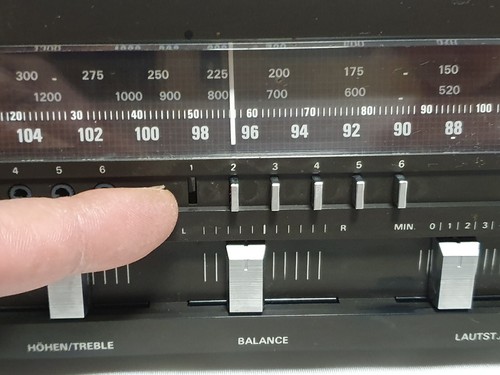 Grundig R 7150 Vintage Receptor 3 Bandas Sintonizador HiFi Amplificador Amplificador - Imagen 4 de 16