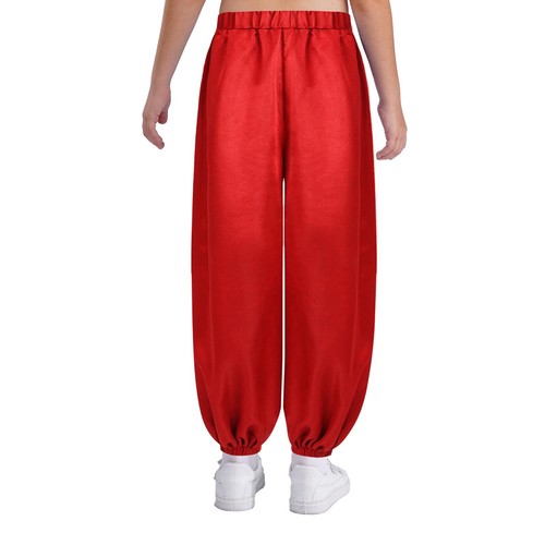 Kids Girls Pants Performance Sweatpants Casual Trousers Party Bloomers Theme - Picture 78 of 90