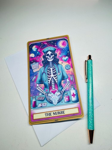 Funny Tarot Style Greeting Card Birthday Gothic Witchy Mum Sister Granny Friend - Picture 20 of 30