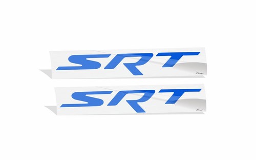 2018-2024 Durango SRT, SRT 392 Front and Rear SRT Emblem Overlay Decals - Picture 19 of 75