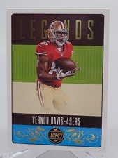 2023 PANINI LEGACY VERNON DAVIS LEGENDS FOOTBALL CARD SAN FRANCISCO 49ERS NFL