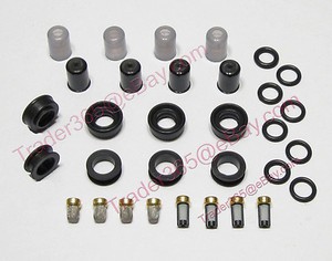 Fuel-Injector-kit-for-Toyota-4Runner-22RE-2-4L-O-rings-Seal-Filter-Pintle-Caps