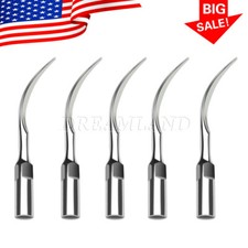 1-5pc Dental Ultrasonic Piezo Scaler Insert Tips G5 Fit EMS WOODPECKER Handpiece