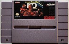 George Foreman's KO Boxing (Super Nintendo Entertainment System, 1993) SNES
