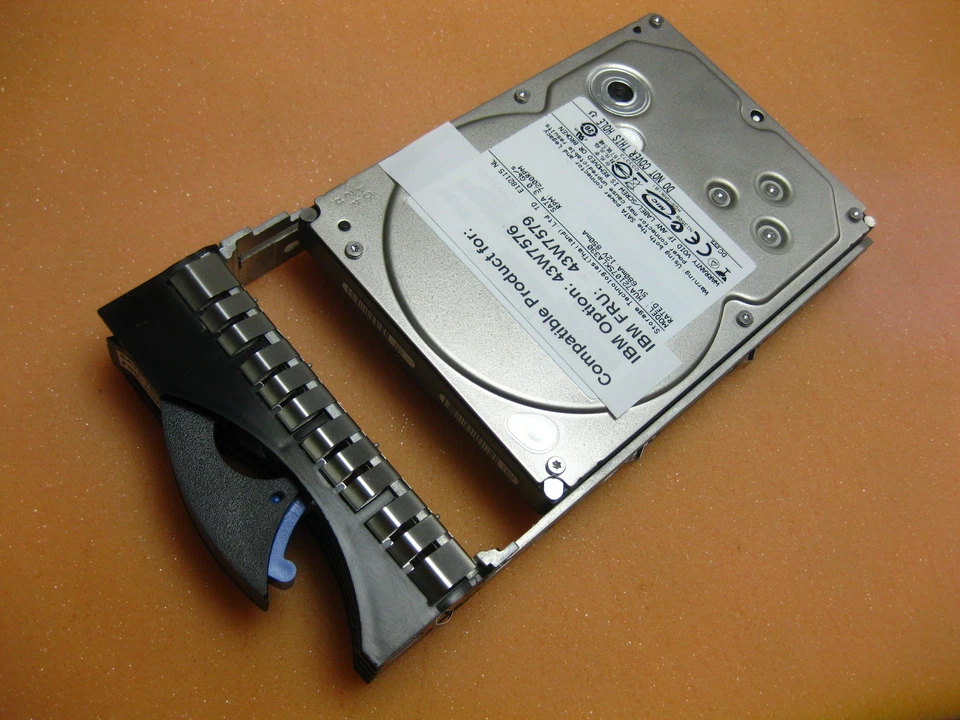 Alternative product of 43W7576 - IBM 750GB Hot-Swap SATA hard drive, 43W7579 - Image 2 of 2