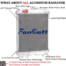 RC41142300 Radiator Fits Kubota Excavator U35 U35S KX91-3 KX91-3S KX91-3S2 D1703