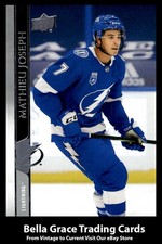 2020-21 Upper Deck Mathieu Joseph #625 Tampa Bay Lightning NHL Hockey