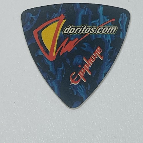 Vintage 90er Doritos The Derailers Reverd Deluxe Gitarren-Plektrum Sammler Epiphone - Bild 2 von 9