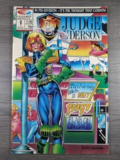 Judge Anderson PSI Issue No 9 Limited Edition Fleetway Comics Vintag Retro Comic