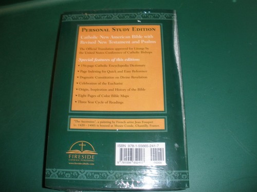 NEW Fireside New American Bible : Catholic Personal Study Edition PB - Picture 2 of 3