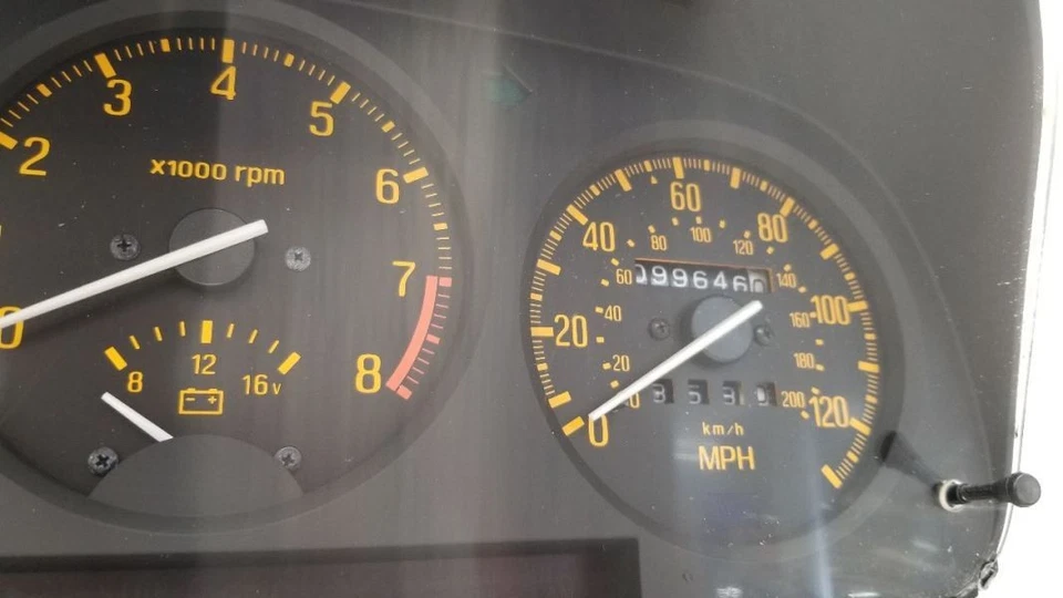 83 MAZDA RX-7 FB MT VELOCÍMETRO CUADRO DE INSTRUMENTOS Foto 4 de 4