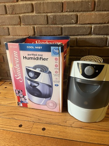 Sunbeam Cool Mist Purified Mist Humidifier Small Room SCM2400 w/ Box & Guide - Picture 1 of 12