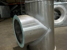 Stainless Steel Round Duct Tee Wye Branch – Commercial HVAC Fitting