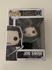 Funko Pop! Vinyl Jon Snow Game of Thrones #07 Figure Television +protector