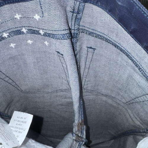 Pantalones de fiesta KSUBI JEANS 26 X 31 PINES AJUSTADOS MEDIANOCHE METÁLICOS azul oscuro - Imagen 13 de 13