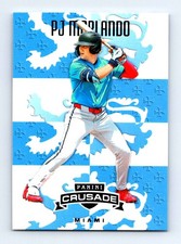 #2 2025 Panini Crusade BASE PJ Morlando Miami Marlins
