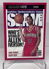 2021-22 Panini Hoops Slam Allen Iverson Philadelphia 76ers #18