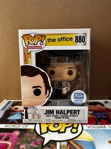 Funko Pop! The Office Jim Halpert 3-Hole Punch 880 Funko Shop Exclusive