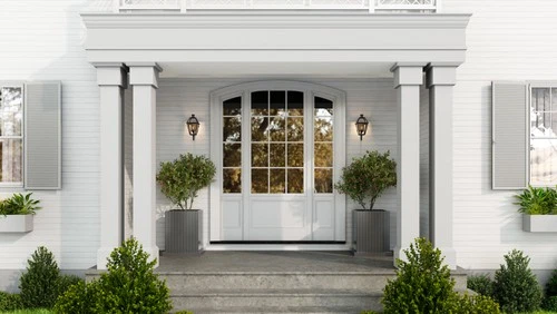 Quoizel RO8410 Rue De Royal 21" Tall Outdoor Wall Sconce - Black - Picture 3 of 12